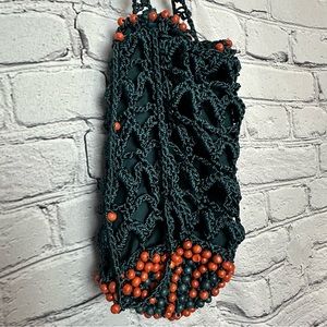 Free People Beaded Crochet Bag